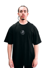 Load image into Gallery viewer, Blackguard Back Signature Logo Oversize Tshirt - Black / White