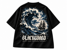 Load image into Gallery viewer, Blackguard Undertow Oversize T-shirt - Black