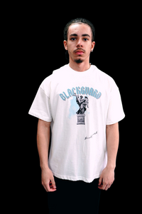 Blackguard MYPK Angel Oversize Tshirt - White / Blue