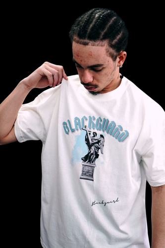 Blackguard MYPK Angel Oversize Tshirt - White / Blue