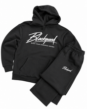Load image into Gallery viewer, Blackguard Signature 2.0 Hoodie Tracksuit - Black