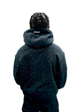 Load image into Gallery viewer, Blackguard Rhine Stone Zip-Up Hoodie